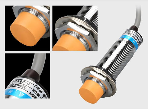 LJ18A3-8-Z/BX 8mm Approach Sensor, Inductive Proximity NPN NO Switch, DC 6-36V