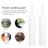 DOITOOL Empty Caulk Tubes, 5 Pcs - 20oz Reusable Plastic Caulk Tubes for Cracks, Tiles, and Repairs
