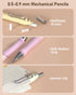 Nicpro 31PCS Pastel Mechanical Pencil Set in Case, Cute 0.5, 0.7, 0.9 mm & 2.0 mm Mechanical Pencils with 15 Tube Lead