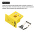 MECCANIXITY K Type Panel Mount Thermocouple Female Mini Socket, High Temperature 220°C (428°F) for Connectors