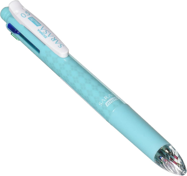 Zebra Multi Function Surari Ballpoint Pen, Black/Red/Blue/Green Ink, 0.5mm Mechanical Pencil