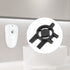 BOXOB 10pcs 3-in-1 Paper Towel Dispenser Key for Cintas & Sanis, Toilet Paper Dispenser Key Replacement with Key Rings