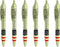 Patriotic Pens, God Bless America American Flag Design, Pack of 6, 5 1/2 Inch