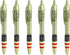 Patriotic Pens, God Bless America American Flag Design, Pack of 6, 5 1/2 Inch