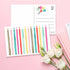 Sweetzer & Orange Happy Birthday Postcards Pack (60 Post Cards) 4x6” for Kids and Adults, Blank Birthday Decor Sheets
