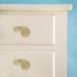 Vintage Solid Brass Nautilus Knobs - Elegant Cabinet Handles