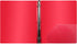 Better Office Products 3 Ring Poly Binder, 1 Inch, Letter Size, 4 Pack - Red, Blue, Purple, Black