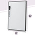 Mr. Pen Dry Erase Board - 14” x 11” Black Aluminum Frame with Marker, Small Magnetic White Board for Wall