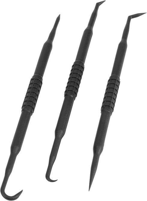 Performance Tool W2039 Mini Pick & Hook Set, 3-Piece with Hooks, Angles, and Straight Tips for Wiring Work