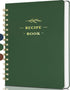 Perfect Blank Recipe Book, Hardcover Personal Recipe Notebook to Write 144 Exclusive Recipes (olive-green)