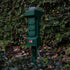 120V 6 6-Foot VOLT Outdoor Power Stake with Timer, Grounded Outlets & Extension Cord (Green) for Christmas Lights