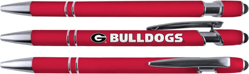 Georgia Soft Touch Coated Metal Pen - 6 Pack 30504 by Greeting Pen