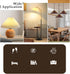 UtySty 2 Pack Pleated Table Lamp Lampshades Replacement Bedside Table Lamp Pleated Lamp Shade for Ceramic Table Lamps