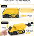 Power Wheel Adapter for Dewalt 20V Battery Series with Fuse, Switch & Wire Terminal, 3Pcs 30A Fuse, DIY Connector