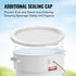 5 VEVOR Beverage Dispenser, Gallon Drink Dispensers for Parties, Plastic Juice Dispenser with Spigot and Lid, Iced Tea