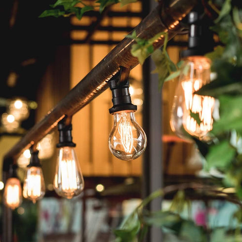 New Lights Bulbs, 60 A19 Bulbs, Dimmable Bulbs, 2100K E26 6 Pack Warm Edison Light Watt Vintage Incandescent Light