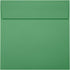 LUXPaper Square Invitation Envelopes, Peel & Press, 5" x 5", Holiday Green, 80lb. Text, 50 Qty