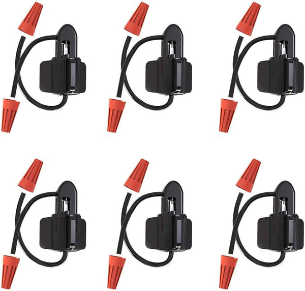 Malibu Low Voltage Cable Connector, Fast Lock Twist with Electrical Wire Connectors, 6 PCS for Outdoor Landscape