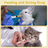 24 Pack 2.5ml Plastic Syringe with Cap, Sterile Individually Sealed for Labs and Pets