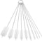 uxcell Straw Cleaner Brush Set, 8.3 Inch Nylon Tube Pipe Cleaners, Set of 10 Stainless Steel Brushes