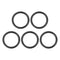 MECCANIXITY Nitrile Rubber O Ring 1.38" OD 1.06" ID 0.16" Width NBR Sealing Gasket Washer Seal for Faucet Plumbing