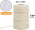 Tenn Well Cooking Twine, 3Ply 656Feet Food Safe Cotton Butchers Twine for Roasting, Tying Meat