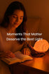 Delta Loom 15 Dimmable Glowing Snail LED Table Lamp - USB Powered, Color Changing Modes, Night Light with Switch - Warm