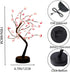 4 Pack 18inch 36 Cherry Blossom Tree Lamp, Led Bonsai Tree Lights, Battery/USB Operated Japanese Decor Night Lights