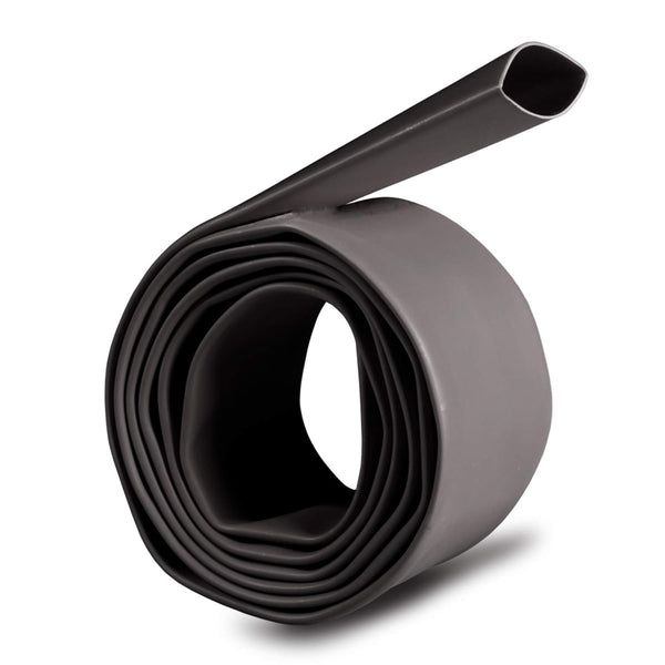 YUKSY 1 inch (Diameter) 3:1 Waterproof Heat Shrink Tubing Kit, Large Marine Dual Wall Adhesive Wire Wrap Tube (4ft,