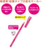 Kutsuwa RF017YE-5P Fluorescent Pencil Markers, Yellow, Pack of 5