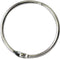 Book Binder Rings 2 Inch - 20 Pack Nickel Plated Silver Loose Leaf Rings for Office Use