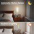 Picture,6000K LAVAED Motion Sensor Lights Indoor,LED Rechargeable Battery Operated Wall Sconce Magnetic Stairway Night