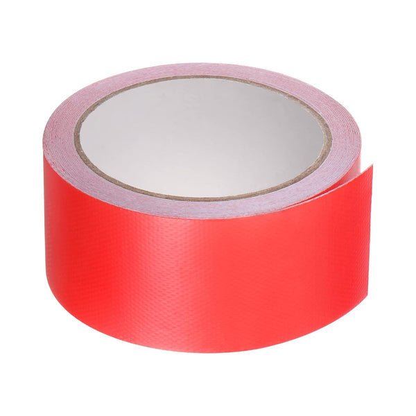 Tarpaulin Repair Tape, 2" x 14.6ft, Universal Waterproof Awning Cloth Repair Tape, Red for Crafts, Home Improvement