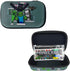 Innovative Designs Minecraft Pencil Case Set, Stickers and Gel Pens for Kids, Molded with Zip Closure