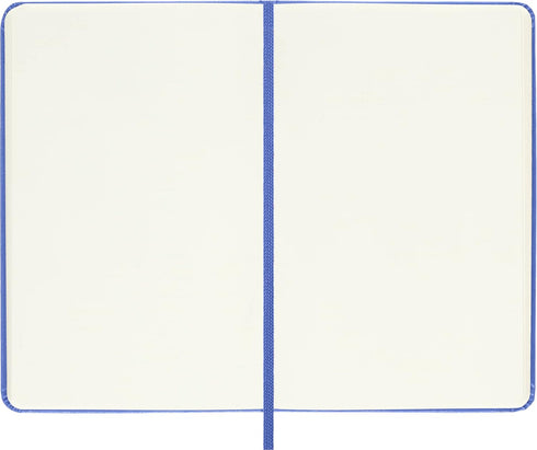 Moleskine Classic Notebook, Hard Cover, Pocket, 3.5" x 5.5", Plain/Blank, Hydrangea Blue, 192 Pages