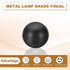 25mm 4 1/4-28 Inch PATIKIL Lamp Shade Finial, Pcs Lamp Finials Caps Knob Threaded Base Iron Solid Lamp Finial