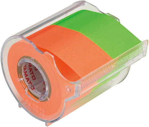 Yamato NORK-25CH-6D Sticky Notes, Memoc, Roll Tape, Cutter Included, 1.0 inches x 32.8 ft (25 mm x 10 m)