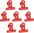 JAM PAPER Metal Bulldog Clips - Medium - 31mm - Red - Pack of 15