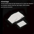 PATIKIL Alumina Ceramic Sheet Cooling Pad, 10pcs High Hardness Insulating Sheet for MOS Transistor, 28x22x1mm