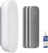 CLICK CLEAN 4-in-1 Magnetic Dry Erase Board Eraser - Replaceable with 3 Felt Pads & 3.4oz Cleaner for Classroom