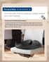Tailbone ProtoArc Extra Large Seat Cushion for Pain Relief, Seat Cushions for Office Chairs, Extra Cover, Ergonomic