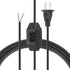 PATIKIL 8 Feet Lamp Cord with Plug, 1 Set UL List Lamp