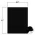Black Flexible Plastic Board Sheet, 8.5" x 11" (.020 Thick) Styrene Sheet for Modeling Projects, Displays, Crafts