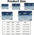 Generic 19.7"x15.7" Flying Birds Above Sea Desk Mat Multifunctional Table Pad Protector, Waterproof Office Girly Must