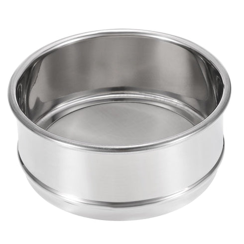 PATIKIL 1000 Mesh Lab Sieve, 4" Diameter Test Sieve, 304 Stainless Steel Wire Cloth for Industrial Laboratory