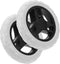ABOOFAN 2pcs Shopping Trolley Cart Wheels Replacement for Grocery Supermarket Folding Hand