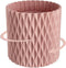 Rotating Pen Pencil Holder for Desk, 5 Slots Unique Pink Organizer for Women Girls, Desktop Supplies and Accessories