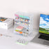 Spacrea Desk Organizer Pen Holder - White, 10 Compartments and 1 Drawer, Desk Organizers and Accessories