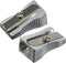 OIC Metallic All-Metal Cutter Pencil Sharpener