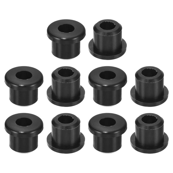 uxcell 28Pcs Rubber Grommets 10mm Drill Hole, 6mm ID Hole Top Hat